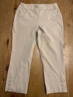 Soft Surroundings Beige Pull-On Pants